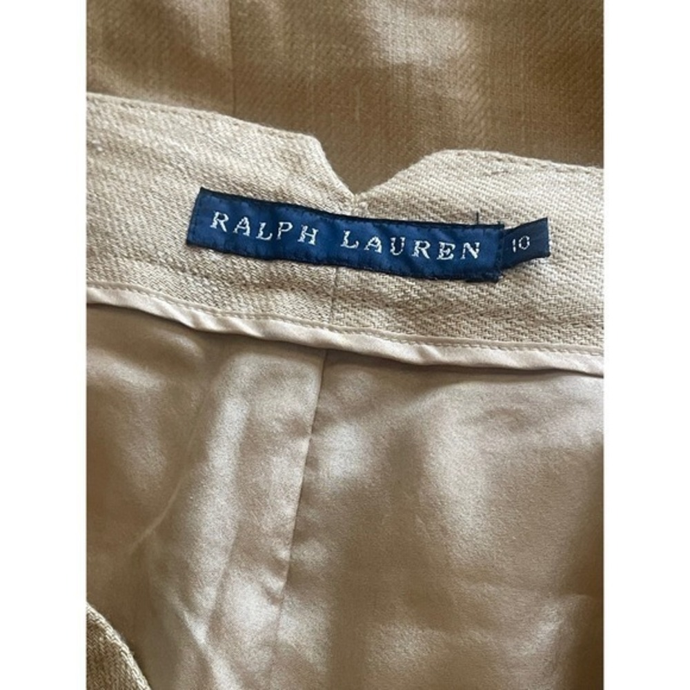 Ralph Lauren Linen Silk Skirt - Picture 6 of 7